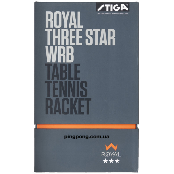 Ракетки для настільного тенісу Stiga Royal 3-Star WRB