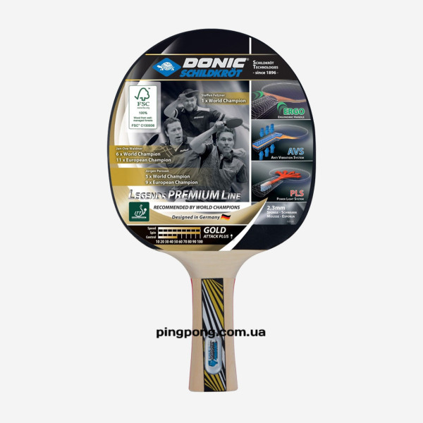 Набір для настільного тенісу Donic Schildkrot Legends Premium Line 754431