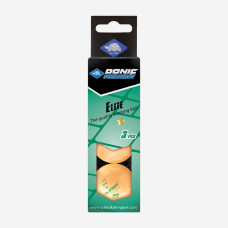 М'ячики Donic Elite 1* Orange 3pcs