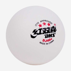 М'ячики DHS ITTF WTT Ball 40+ 3* 1pcs (поштучно)
