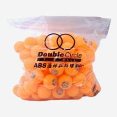 М'ячики DHS Double Circle Dual 40+ Orange 120pcs