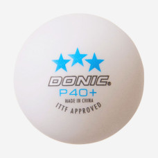 М'яки Donic P40+ 3* 1pcs (поштучно)