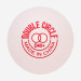 Мячики DHS Double Circle Dual 40+ White 1pcs