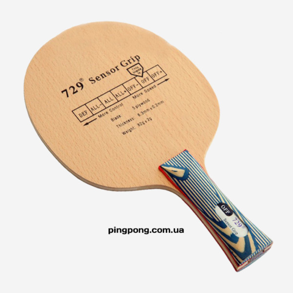 Сборная ракетка 729 Sensor Grip Concave + 729 Geo Spin Training