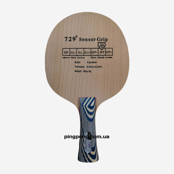 Сборная ракетка 729 Sensor Grip Concave + 729 Geo Spin Training