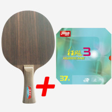 Збірна ракетка KTL Black Coffee FL + DHS Hurricane 3 Neo