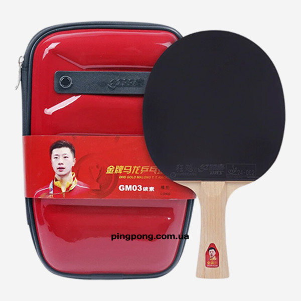Ракетка для настільного тенісу DHS Gold Medal Ma Long 03